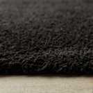 Habitat cosy black shaggy rug 200x290cm, UK version
