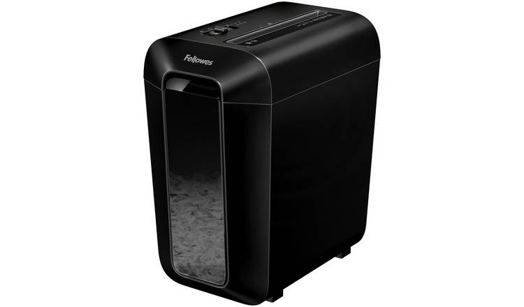 Fellowes PowerShred LX65 cross-cut shredder 10 sheet 22 litre, UK version