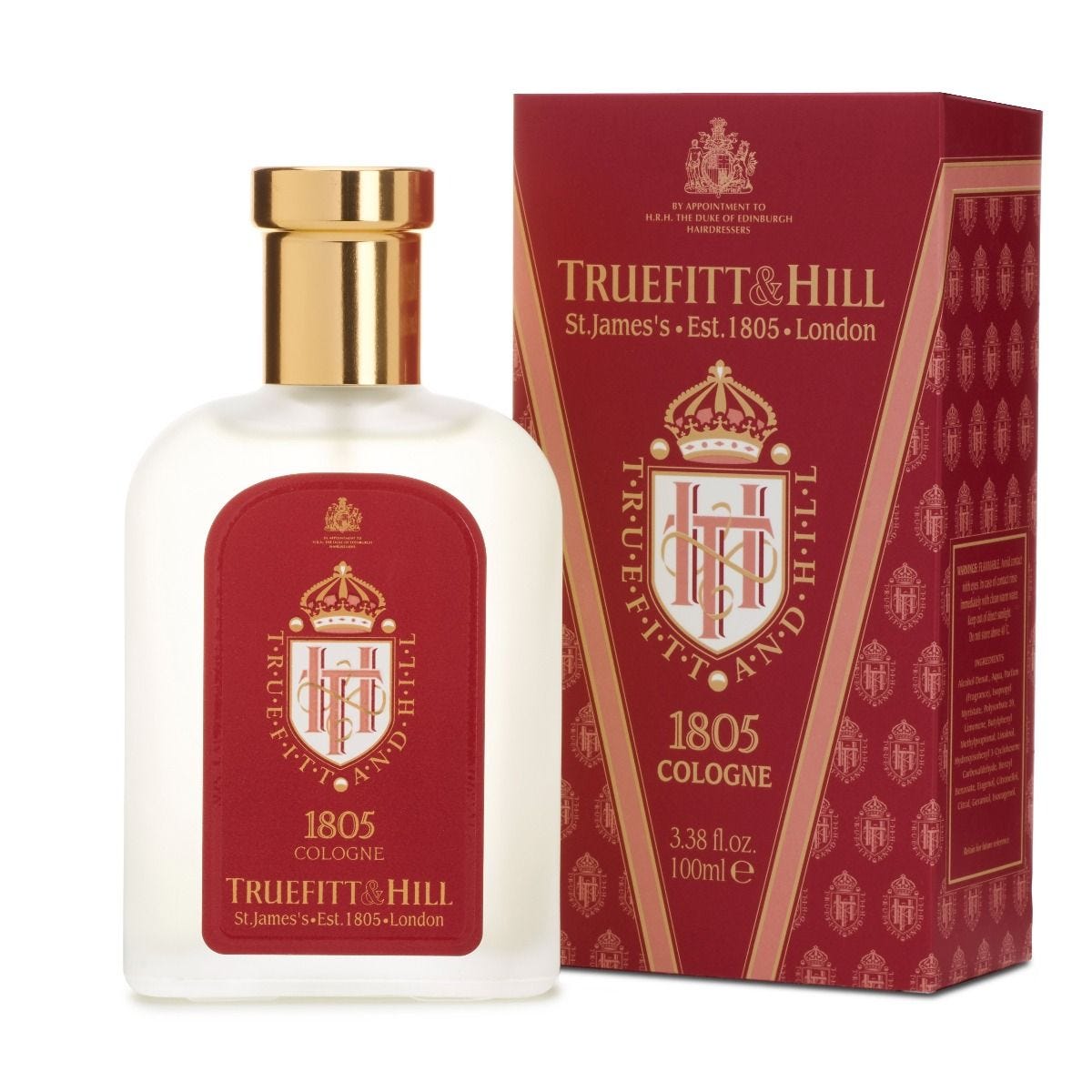 Truefitt & Hill 1805 cologne 100ml - British product