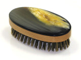 Abbeyhorn oval hair brush 12cm length (British brand)