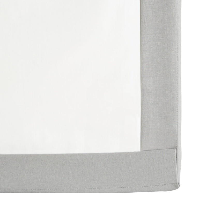 Habitat plain grey flat sheet superking, UK version