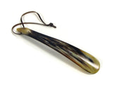 Abbeyhorn Tip End shoehorn natural ox horn, UK version