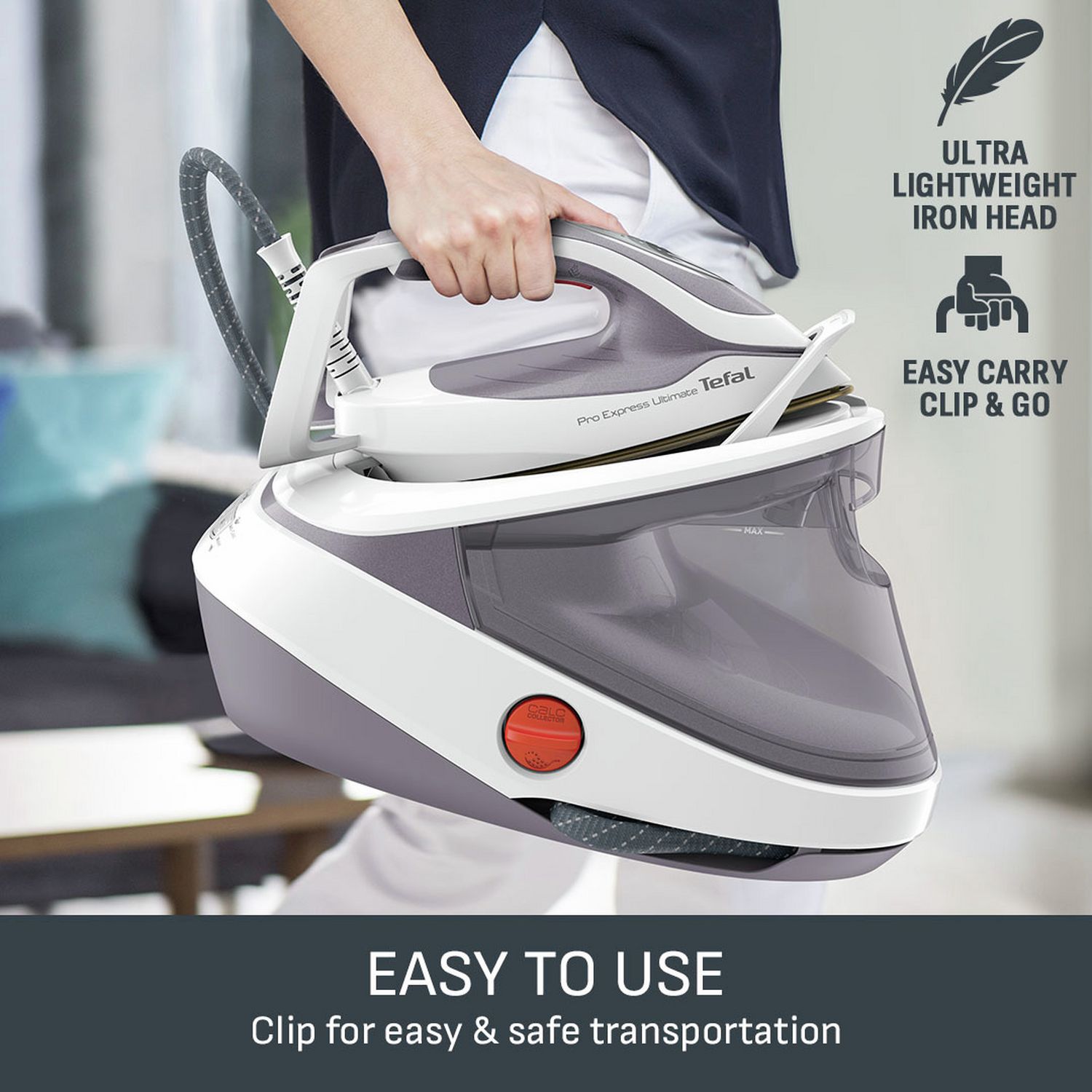 Tefal Pro Express Ultimate II Steam Generator Iron (British brand)