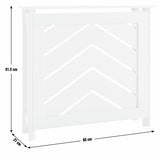 Habitat white radiator cover 81.5cm x 85cm x 21cm, UK version