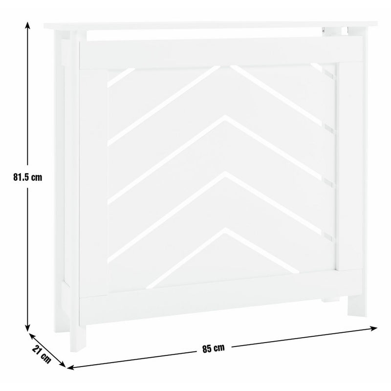 Habitat white radiator cover 81.5cm x 85cm x 21cm, UK version