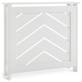 Habitat white radiator cover 81.5cm x 85cm x 21cm, UK version