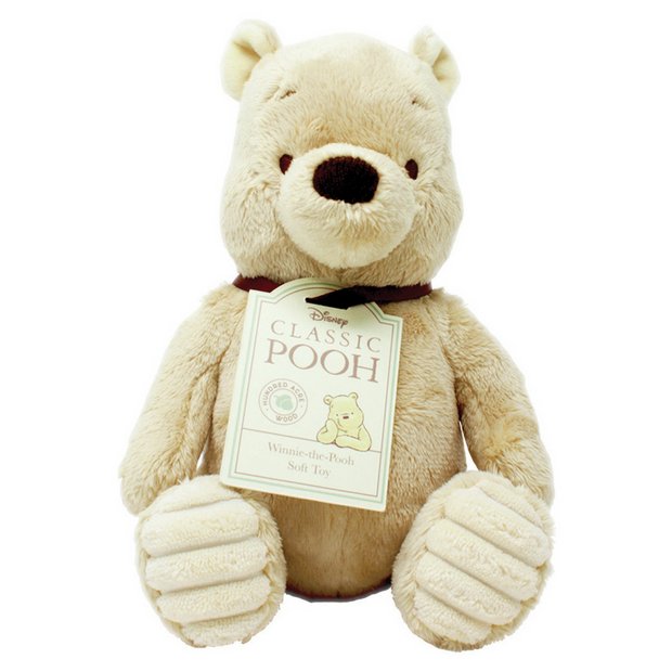 Disney Winnie the Pooh soft plush toy 20cm, UK version