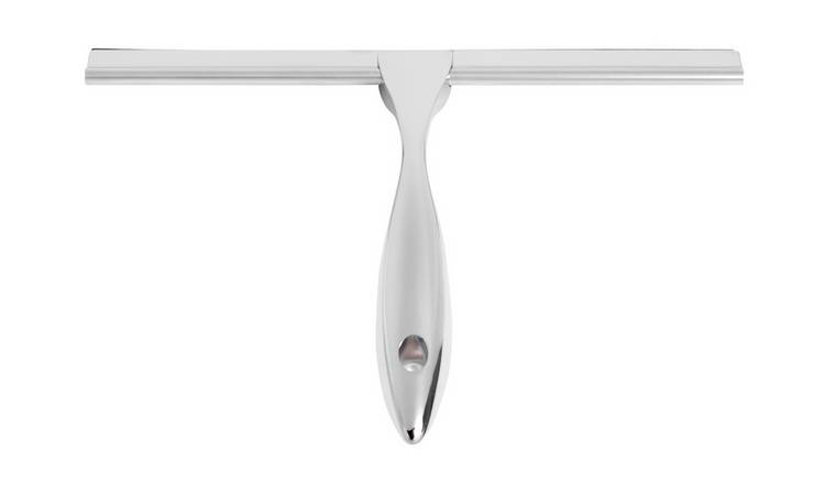 Argos shower squeegee silver 24.5cm, UK version