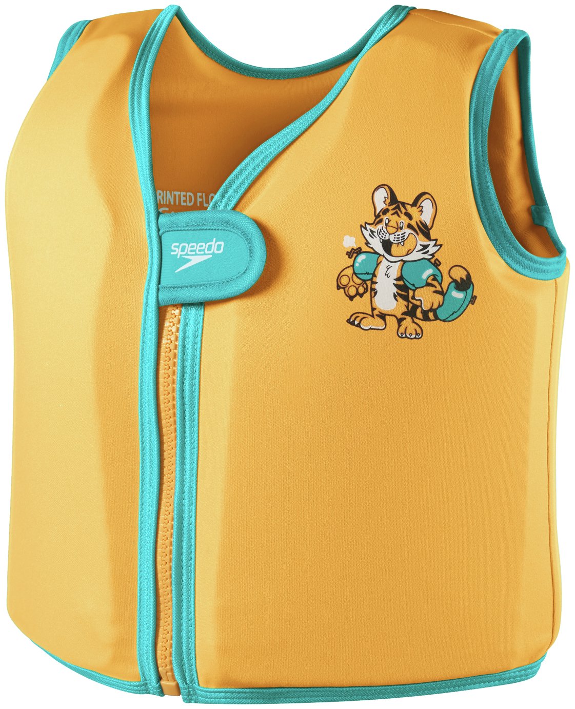 Speedo Float Swim Vest Orange/Blue for ages 2+ (British brand)
