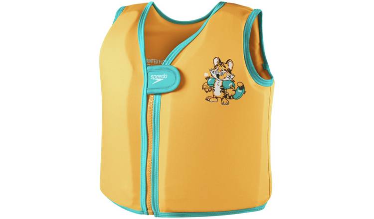 Speedo Float Swim Vest Orange/Blue for ages 2+ (British brand)
