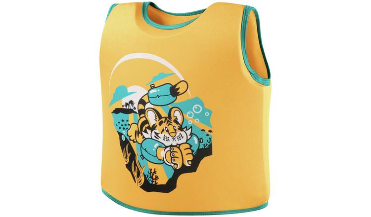 Speedo Float Swim Vest Orange/Blue for ages 2+ (British brand)