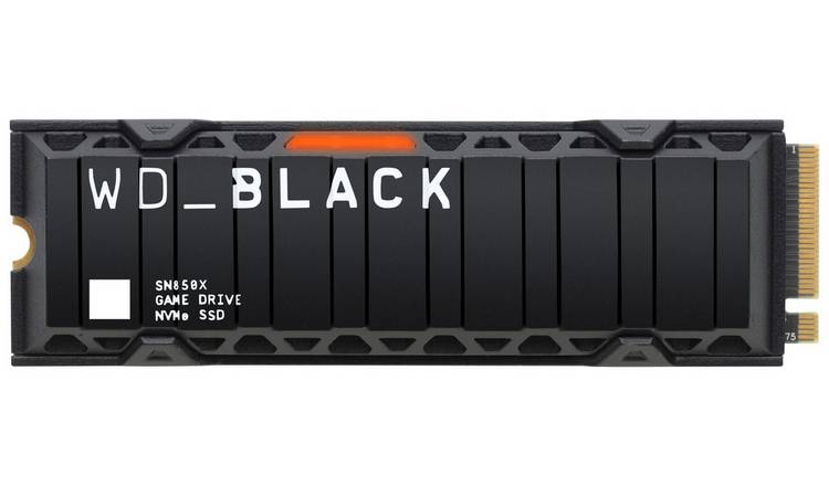 WD_BLACK SN850X NVMe SSD 1TB heatsink, imported from the UK
