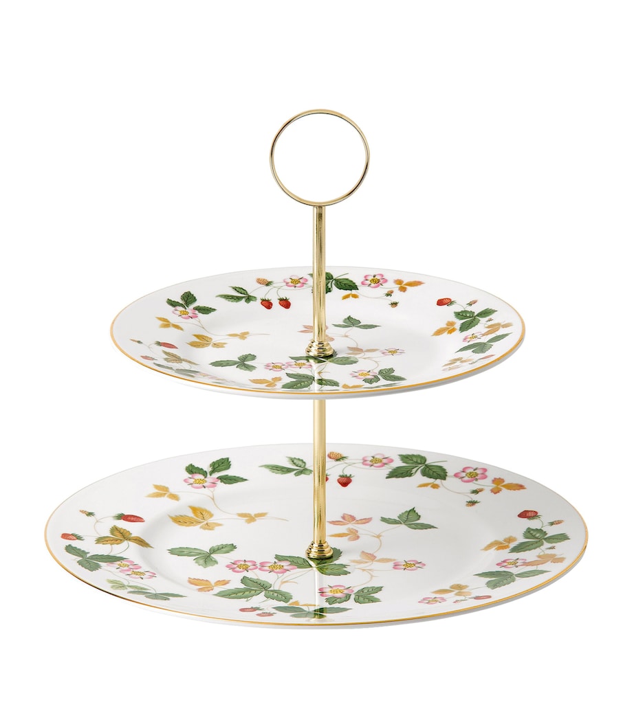 Wedgwood Wild Strawberry cake stand (British brand)