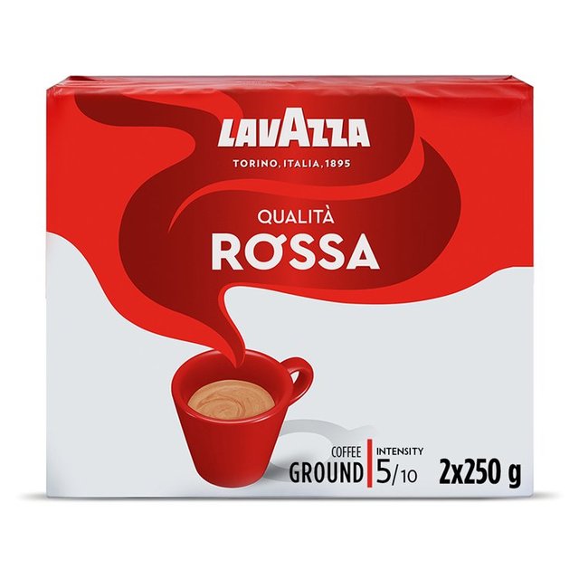 Lavazza Qualita Rossa Ground Coffee   2 x 250g