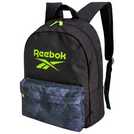Reebok backpack Black-Lime Medium, imported from the UK