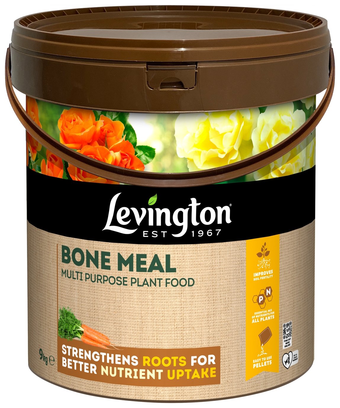 Levington Bone Meal Multi Purpose Plant Food 9kg, UK version
