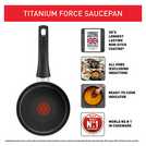Tefal Titanium Force Non-Stick Saucepan 18cm (British brand)