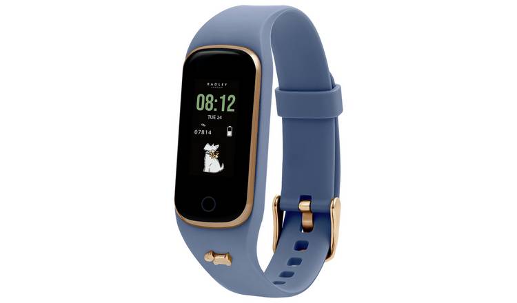 Radley London Series 8 smart watch blue silicone strap UK version