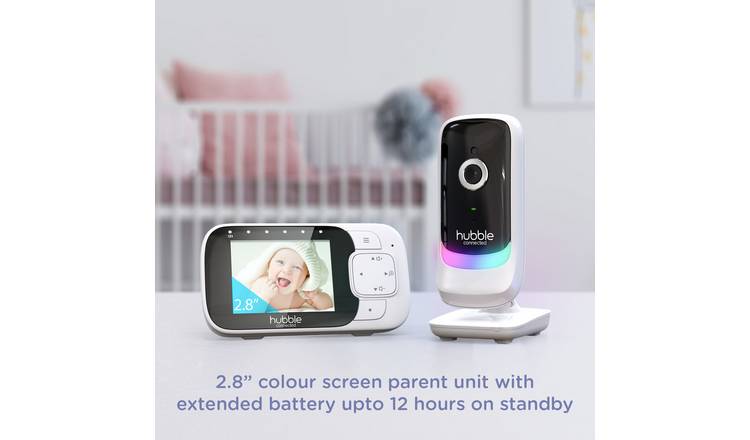 Hubble Nursery Pal Essentials 2.8" Smart Baby Video Monitor GOODS Argos