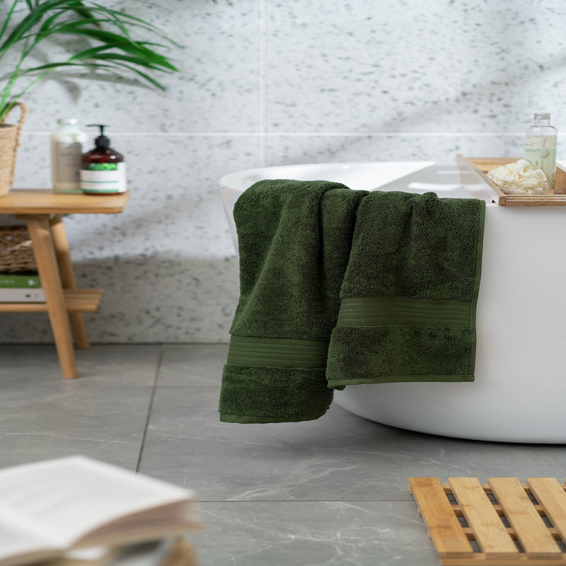 Habitat bath towel Forest Green 70 x 130 cm, UK version
