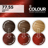 Superdrug permanent hair colour Vibrant Red (British brand)