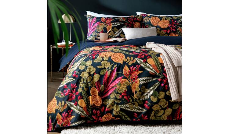 Habitat Botanical Foliage Kingsize Bedding Set, UK version