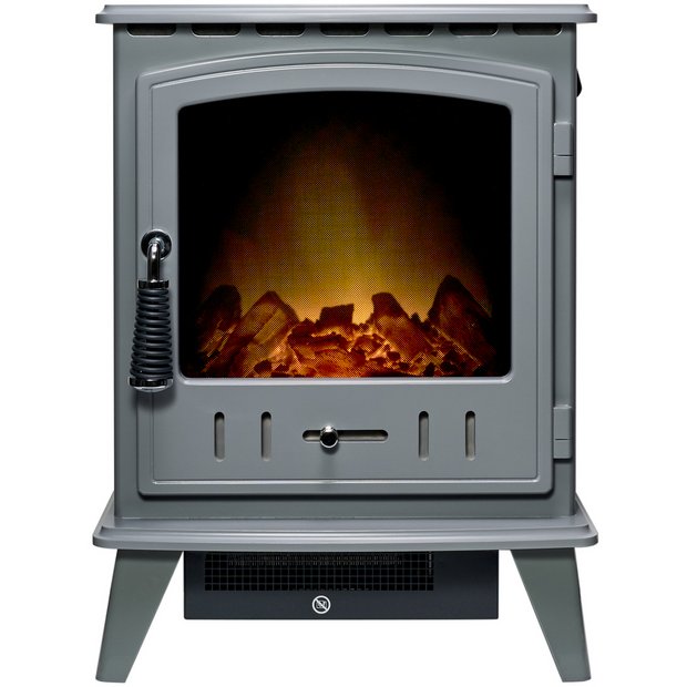 Adam Aviemore grey electric stove - British product