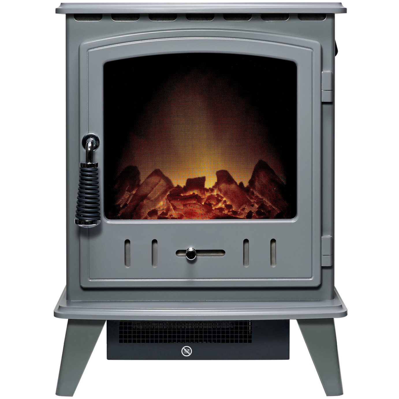 Adam Aviemore grey electric stove - British product