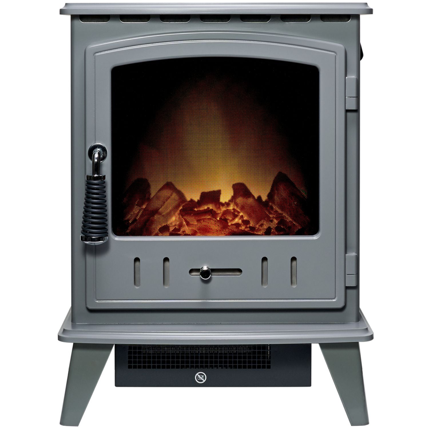 Adam Aviemore grey electric stove - British product
