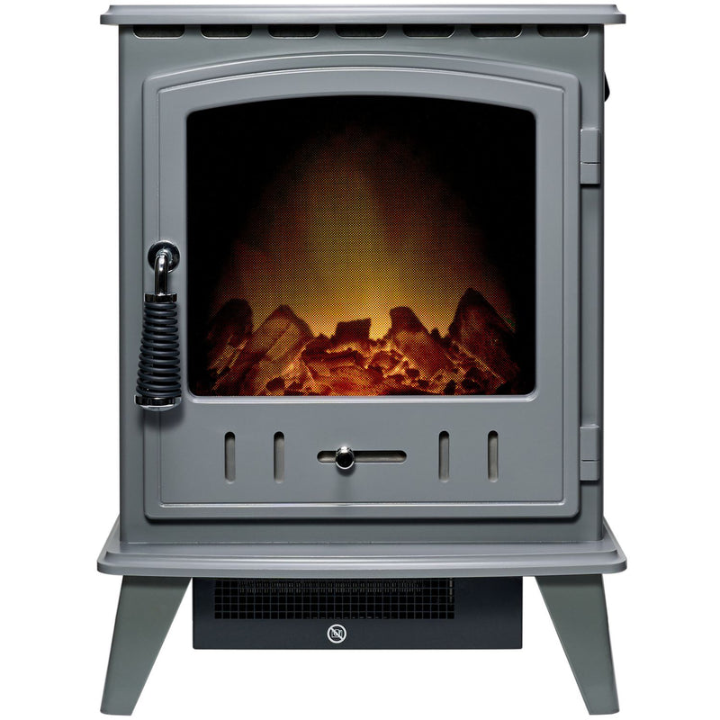 Adam Aviemore grey electric stove - British product
