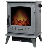 Adam Aviemore grey electric stove - British product