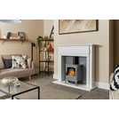 Adam Aviemore grey electric stove - British product