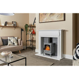Adam Aviemore grey electric stove - British product