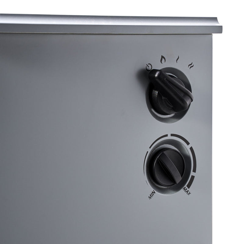 Adam Aviemore grey electric stove - British product