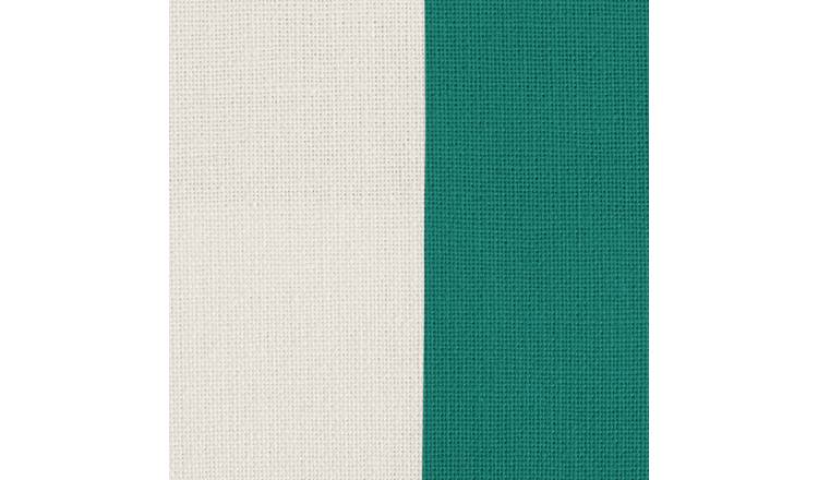 Habitat stripe green and white duvet cover set single, UK version