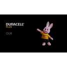 Duracell Plus Alkaline D batteries pack of 6 - British product