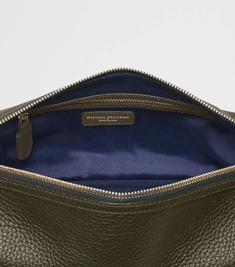 Aspinal of London Reporter Leder-Kulturtasche, importiert aus dem Vereinigten Königreich