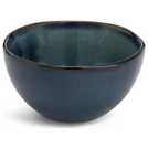 Habitat set of 3 reactive stoneware nibble bowls in navy, UK version