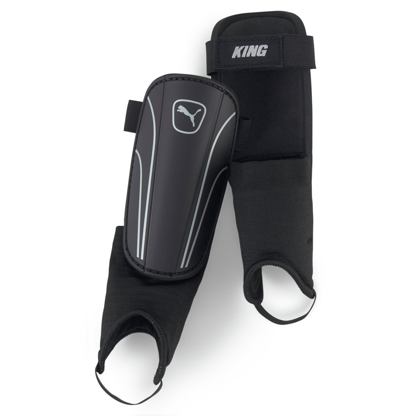 Puma shin guards black, imported from the UK