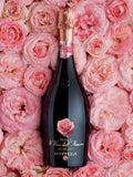 Bottega Petalo Sparkling Moscato scented rose petal gift set 750ml, UK version