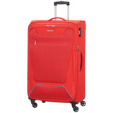 American Tourister expandable spinner suitcase red, UK version