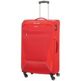 American Tourister expandable spinner suitcase red, UK version