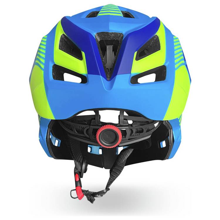 Cross Full Face Bike Helmet Blue 54-56cm, UK version