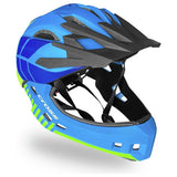 Cross Full Face Bike Helmet Blue 54-56cm, UK version