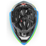 Cross Full Face Bike Helmet Blue 54-56cm, UK version