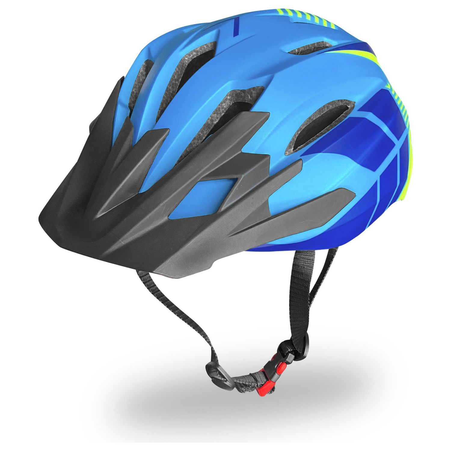 Cross Full Face Bike Helmet Blue 54-56cm, UK version