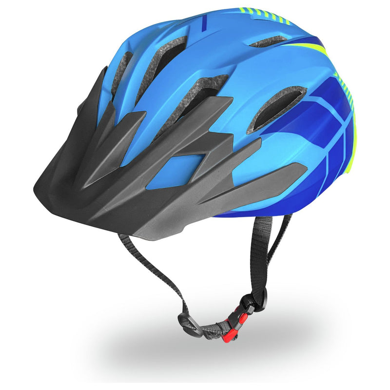 Cross Full Face Bike Helmet Blue 54-56cm, UK version