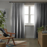 Habitat Blackout Curtains Dove Grey Pair 168x229cm, UK version