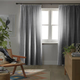 Habitat Blackout Curtains Dove Grey Pair 168x229cm, UK version