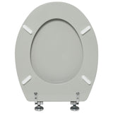Argos Home grey moulded wood toilet seat H44.5cm, imported from the UK